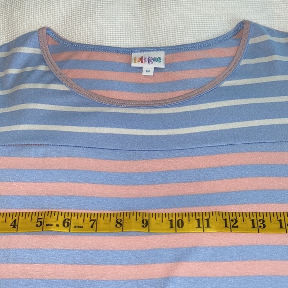 LuLaRoe woman’s dress Julia size M striped - Picture 9 of 10
